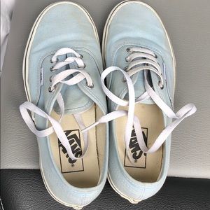 Light blue VANS